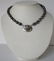 Vintage Peacock Cultured Pearl Necklace With Abalone - 5