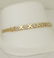 10k YELLOW GOLD XO 1/10ct ROUND DIAMOND MESH LINK - 2