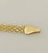 10k YELLOW GOLD XO 1/10ct ROUND DIAMOND MESH LINK - 8