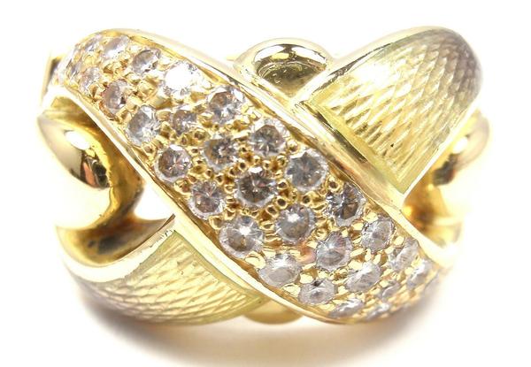 BEAUTIFUL! AUTHENTIC DE VROOMEN LONDON 18K YELLOW GOLD (1 of 14)