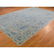 Blue Broken Cypress Tree Design Thick Hand-Loomed - 4