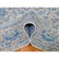 Blue Broken Cypress Tree Design Thick Hand-Loomed - 6