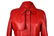 Bottega Veneta Jacket Red Leather Trench Inspired 42 / - 5