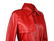 Bottega Veneta Jacket Red Leather Trench Inspired 42 / - 6