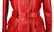 Bottega Veneta Jacket Red Leather Trench Inspired 42 / - 7