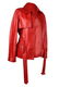 Bottega Veneta Jacket Red Leather Trench Inspired 42 / - 9