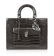 Christian Dior Bag Medium Lady Dior Front Pocket Gray