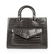 Christian Dior Bag Medium Lady Dior Front Pocket Gray - 8