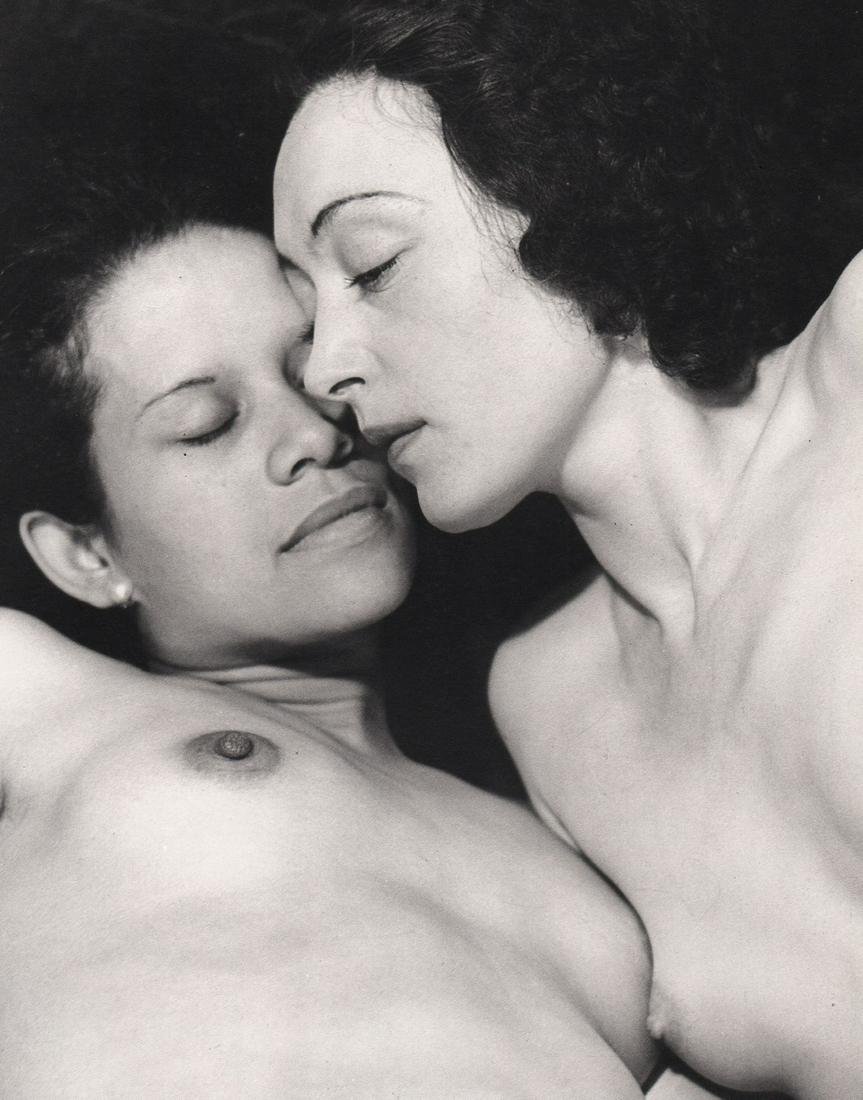 MAN RAY - Nusch Eluard & Ady: Artist: MAN RAY Print Title: Nusch Eluard & Ady Medium: PhotoLitho Printed Printed 1980’s in Germany Image size (inches) approx. 9 x 7” Man Ray was an American visual artist who spent most of his 
