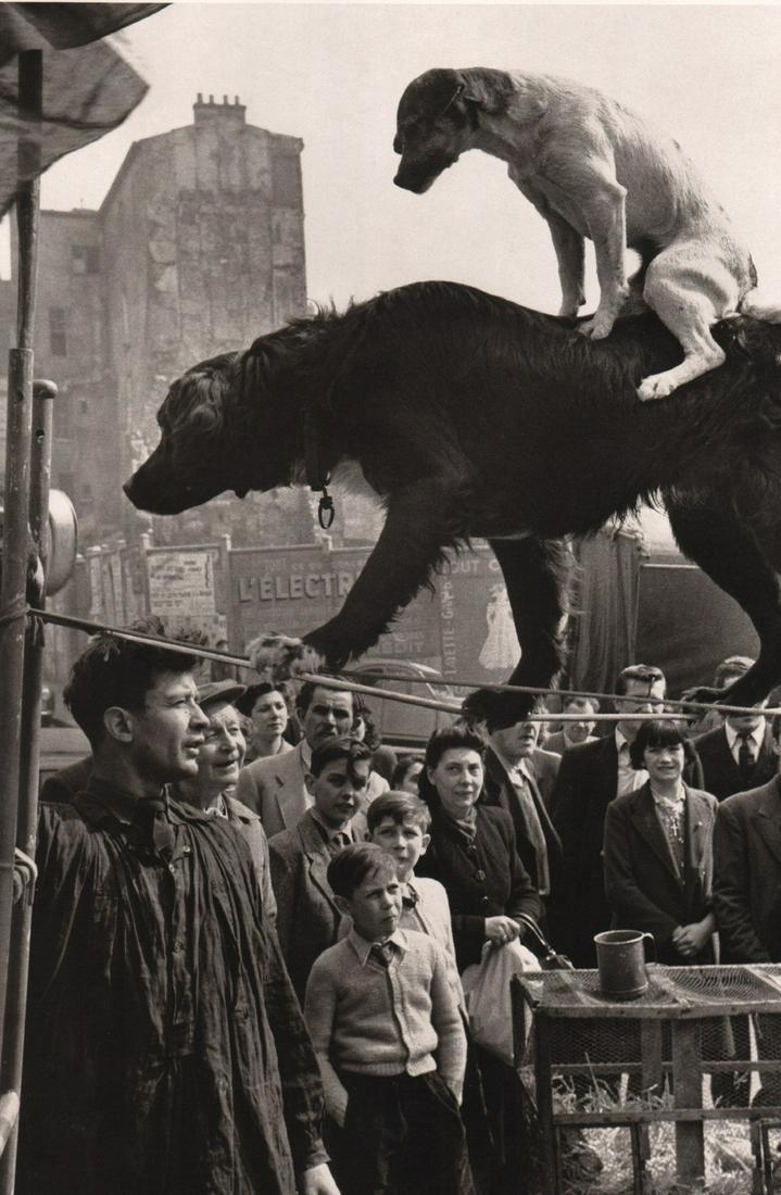 MARC RIBOUD - Rue Mouffetard, 1959: Artist: MARC RIBOUD Print Title: Rue Mouffetard, 1959 Medium: Photoengraving Printed 1980’s in the USA Image size (inches) approx. 9.5 x 6” Reserve: $25.00 Shipping: Domestic: Flat-rate of $15.00