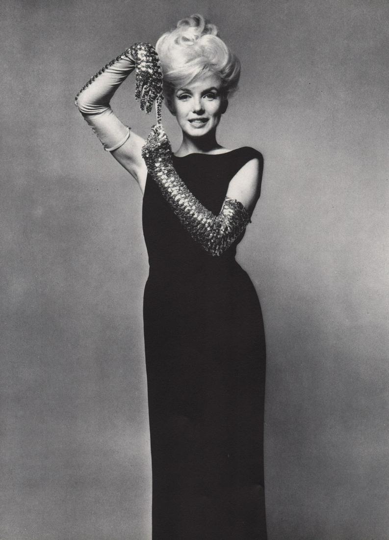 BERT STERN - Marilyn Monroe (B/W): Artist: BERT STERN Print Title: Marilyn Monroe (B/W) Medium: photo-engraving Printed 1980’s in Italy Image size (inches) approx. 12 x 9” Bert Stern (1929-2013) was an American commercial photogra