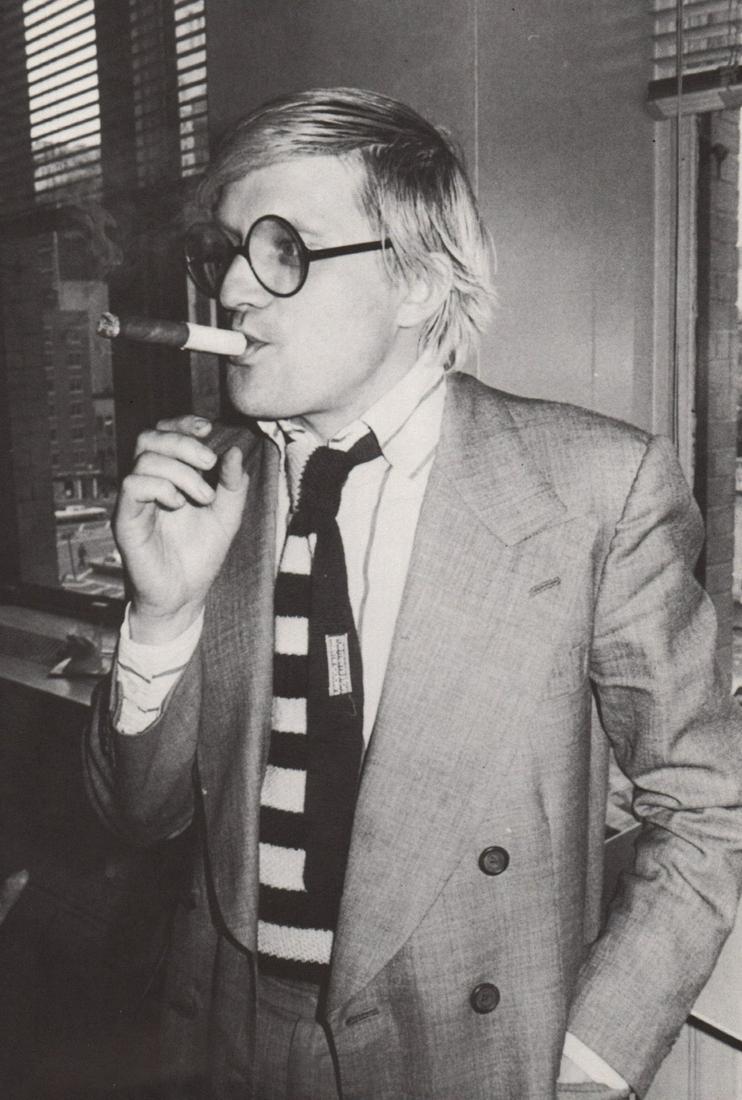 ANDY WARHOL - David Hockney: Artist: ANDY WARHOL Print Title: David Hockney Printing Date: 1970’s Medium: Photoengraving Printed in: the US Image Size approx.: 10 x 7” Reserve: $25.00 Shipping: Domestic: Flat-rate of $15.00 t