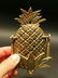 Brass Pineapple Door knocker - 2