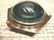 Brass Heavy Glass Magnifying Desk Lens Magnifier - 8