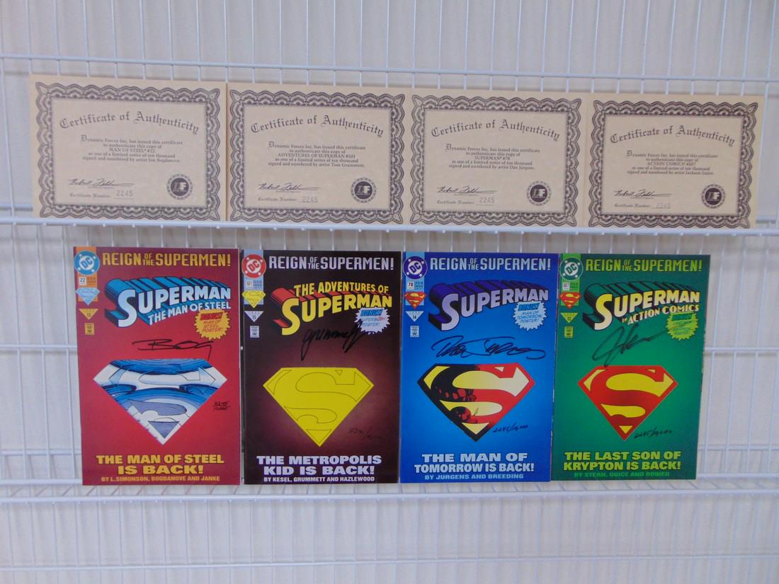 Reign of Superman Variant Set Signed (1 of 1)