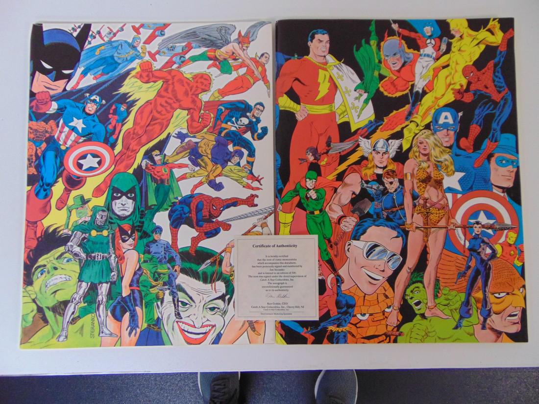 History of Comics #1 and 2 Signed (1 of 2)