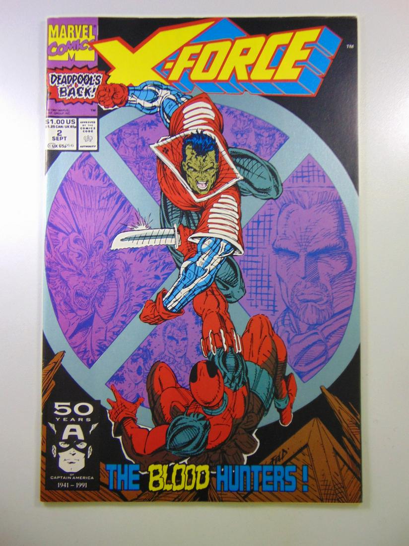 X-Force #2  2nd Appearance Deadpool (1 of 2)