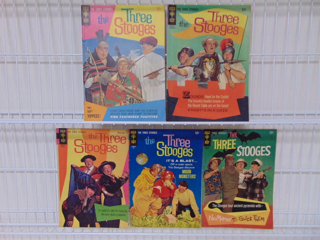 The Three Stooges Gold Key Lot of 5 (1 of 3)