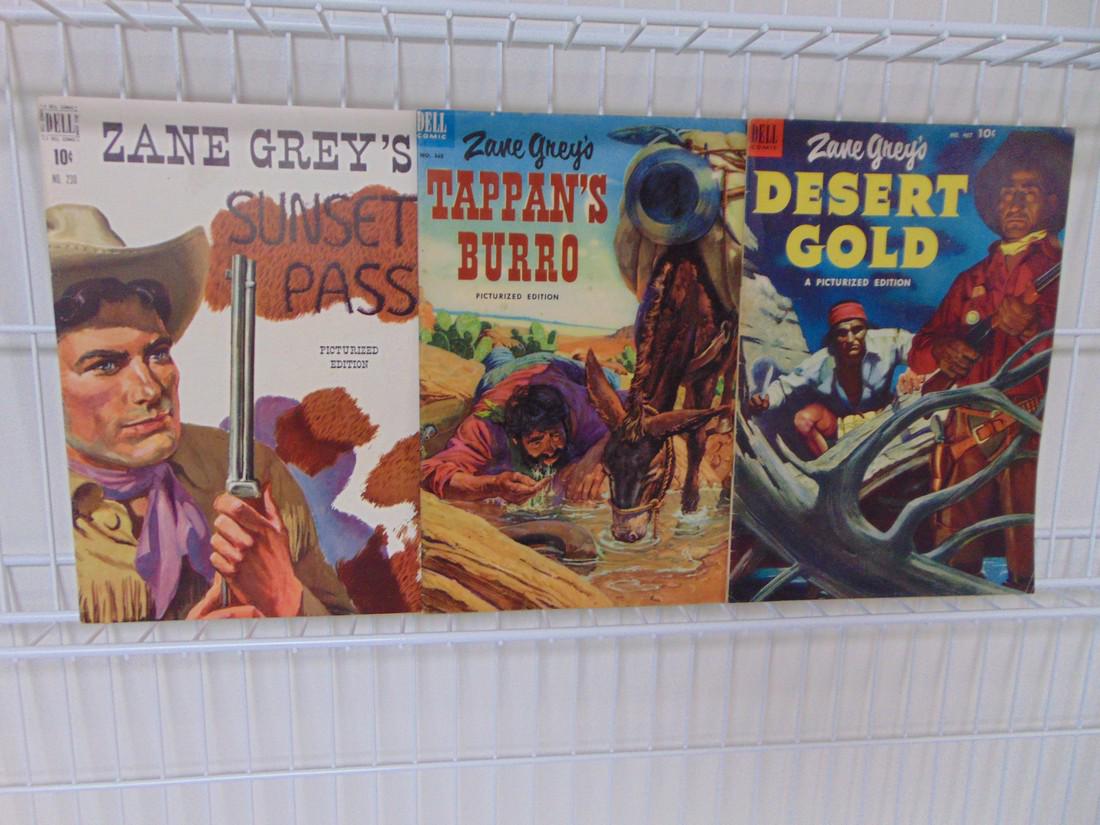 Zane Grey Westerns Lot of 3 Comics (1 of 1)
