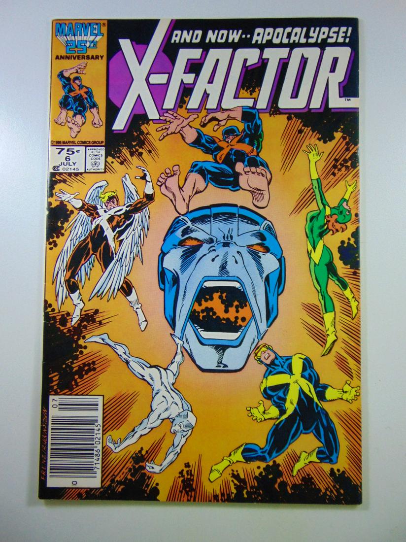 X-Factor #6 1st Full Appearance of Apocalypse! (1 of 2)