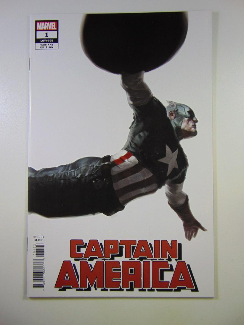 Captain America #1 Variant Cover Edition! (1 of 2)