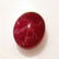 2.90 Ct Genuine Six Line Red Star Ruby Oval Cab - 2