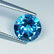 Natural Blue Topaz Round Cut 3.15 ct - 3