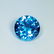 Natural Blue Topaz Round Cut 3.30 ct - 2