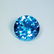 Natural Blue Topaz Round Cut 3.30 ct - 4