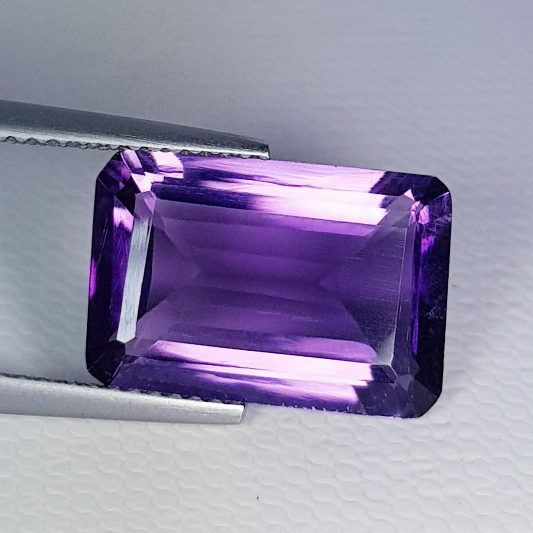 Natural Amethyst Emerald Cut 6.15 ct (1 of 6)