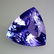 3.20 Cts Natural Purple Blue D-Block Tanzanite