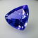 3.20 Cts Natural Purple Blue D-Block Tanzanite - 2