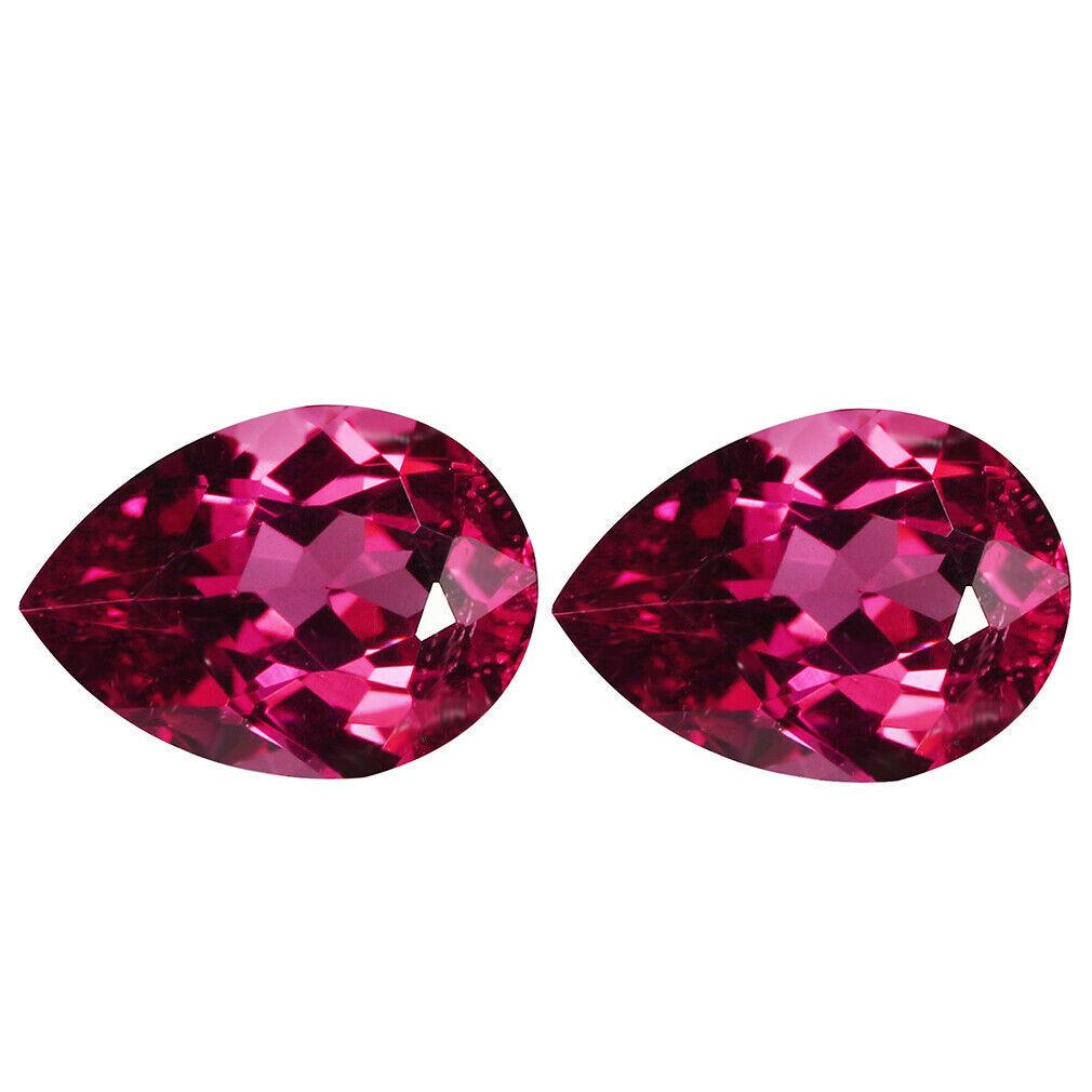 1.92 ct  malaya garnet pair (1 of 2)
