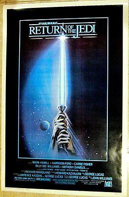 RETURN OF THE JEDI 1983  POSTER ROLLED NEVER FOLDED. - (1 of 1)
