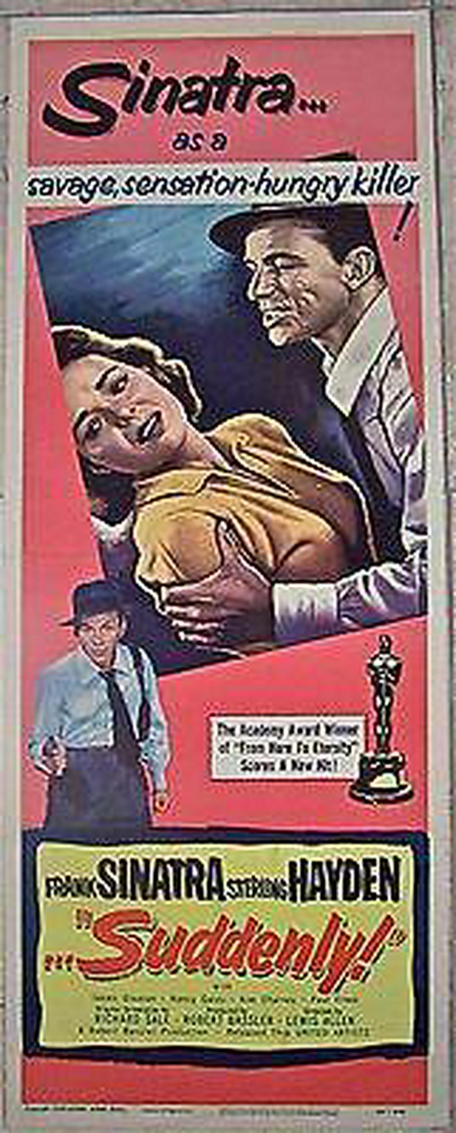 SUDDENLY 1954 INSERT- SINATRA IS A SNARLING, MAD-DOG (1 of 1)