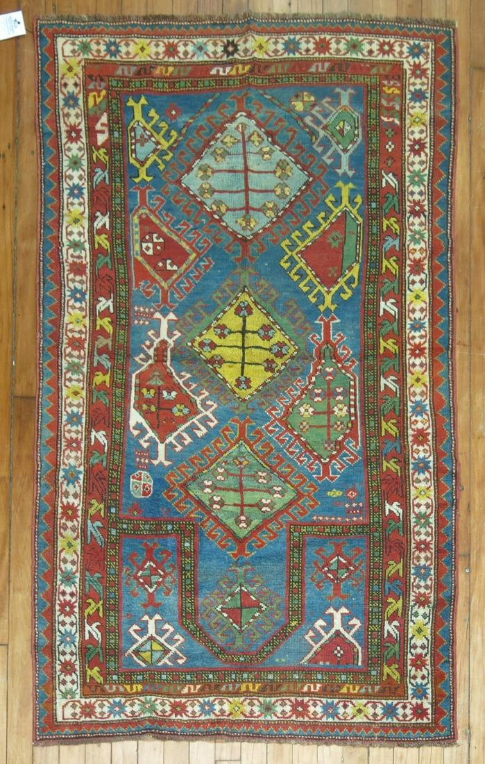 Blue Karabagh Caucasian Rug (1 of 5)