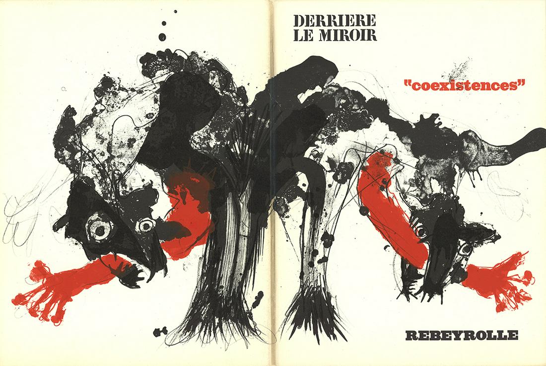 Paul Rebeyrolle: DLM No. 187 Cover: DLM No. 187 Cover by Paul Rebeyrolle, 1970 Unsigned Lithograph.Paper size is 15 x 22 inches, with an image size of 15 x 22 inches.The Lithograph is from an unknown edition size. and is not framed.The 