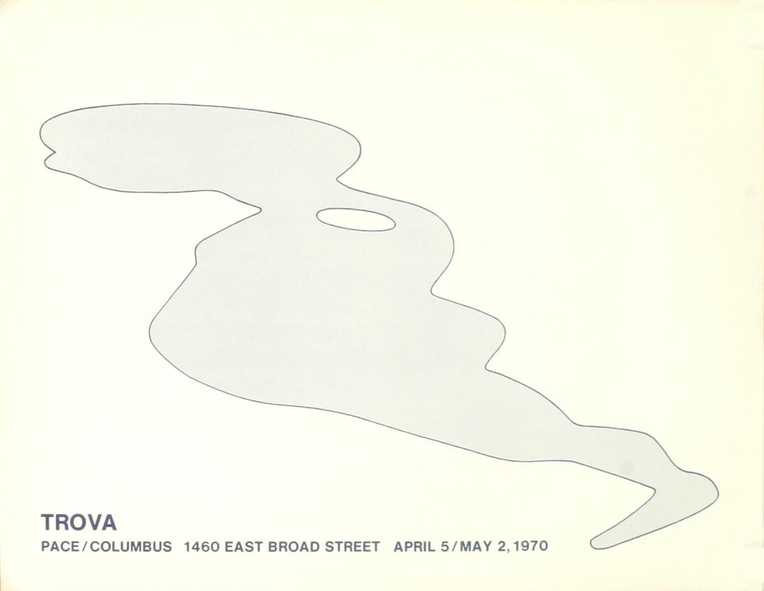 Ernest Trova: Pace, Columbus: Pace, Columbus by Ernest Trova, 1970 Unsigned Lithograph.Paper size is 17.5 x 22.5 inches, with an image size of 17.5 x 22.5 inches.The Lithograph is from an unknown edition size. and is not framed.Th