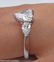 GIA 2.71ct Estate Vintage Heart Diamond 3 Stone - 10