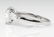 GIA 2.71ct Estate Vintage Heart Diamond 3 Stone - 4