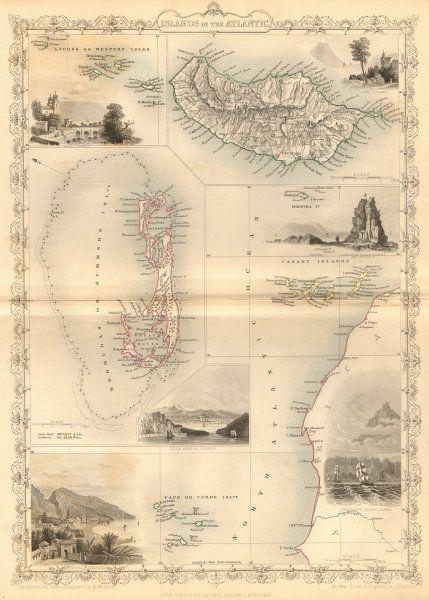 ATLANTIC ISLANDS. Bermuda Madeira Canaries.Tenerife (1 of 2)