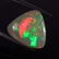 1.62 Ctw Natural Ethiopian Multi-Color Opal Trillion