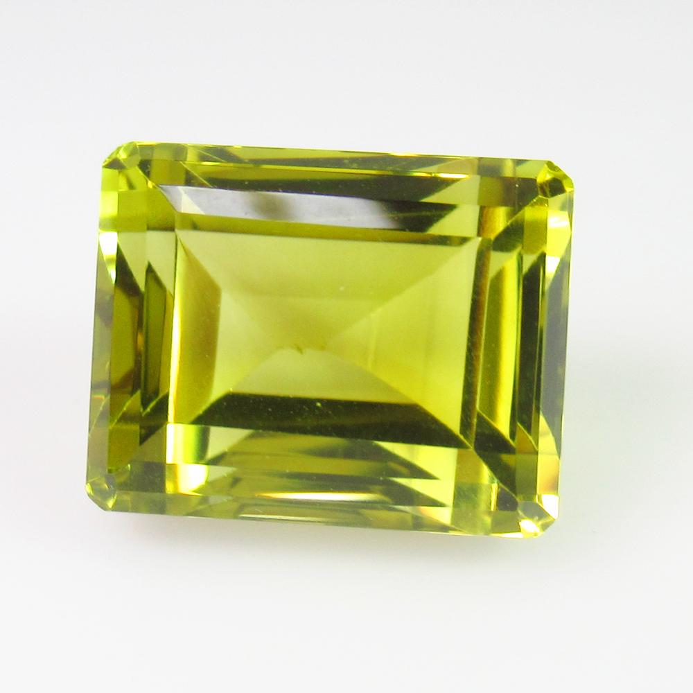 14.60 Ctw Natural Lemon Quartz Octagon Cut: Title: 14.60 Ctw Natural Lemon Quartz Octagon Cut Stone Clarity: VVS Gemstones: Lemon Quartz Carat Weights: 14.60 Size/Dimensions: 14.50 x 11.50 x 10.80 mm Additional Information: Good Luster / Top Cl