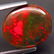 3,00 ct Natural Rainbow Black Opal - 3