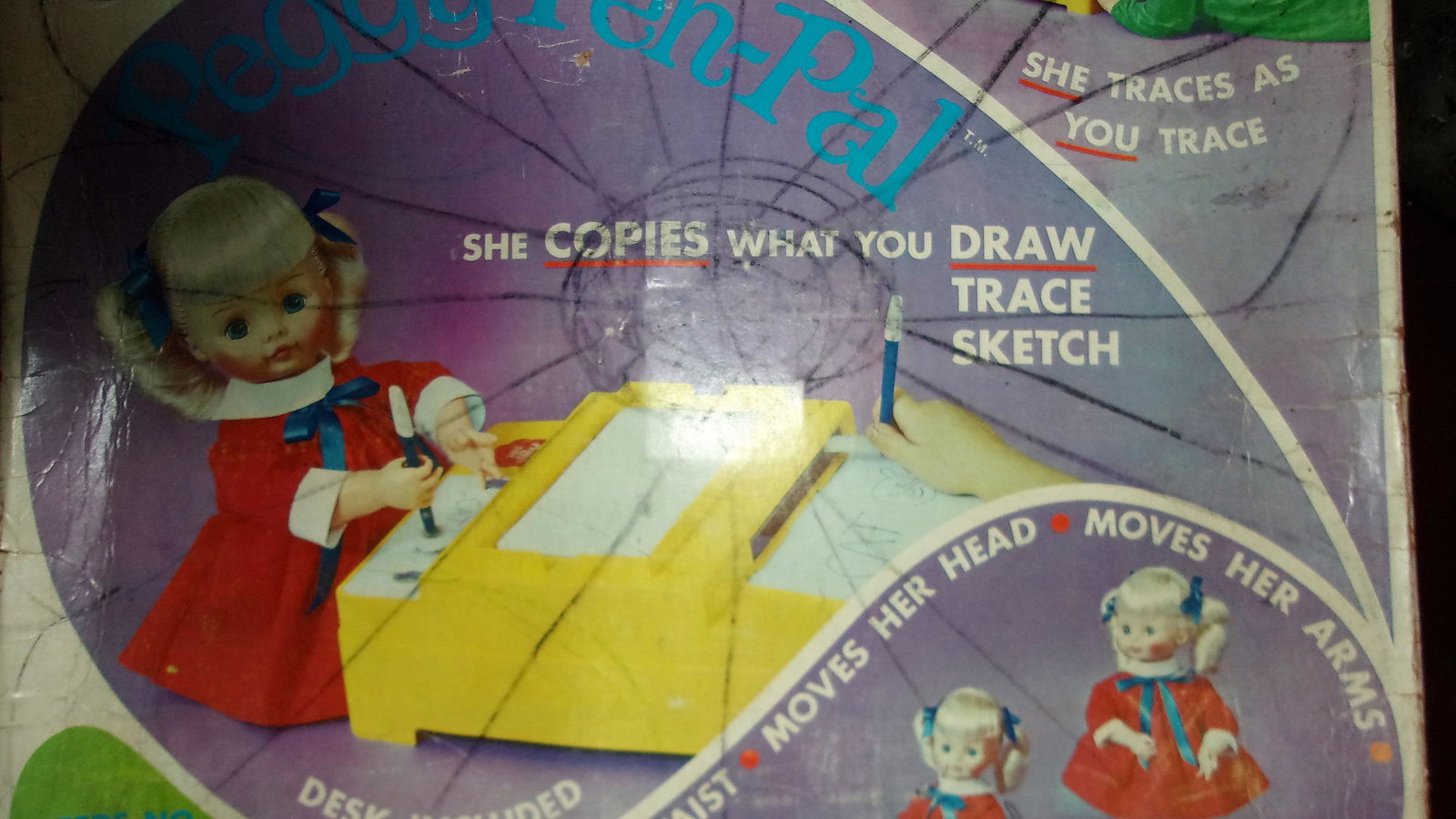 1970 Horsman Doll Co. Peggy Pen-Pal Doll and Writing (1 of 9)