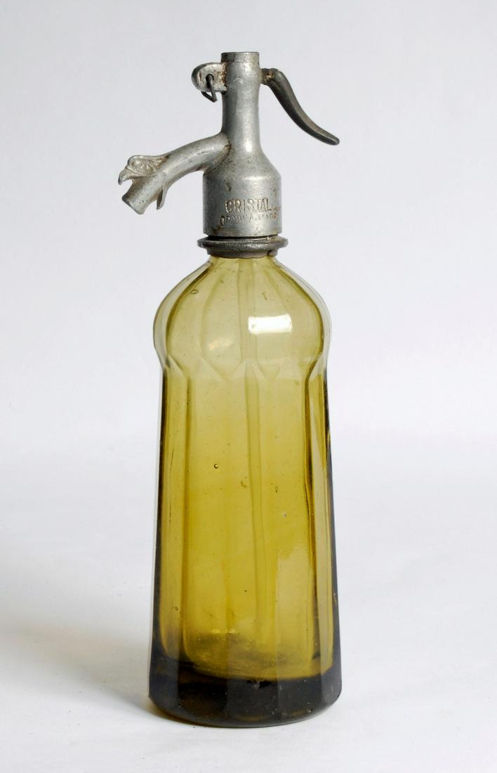 Vintage Seltzer Bottle with Eagle Spout (1 of 5)