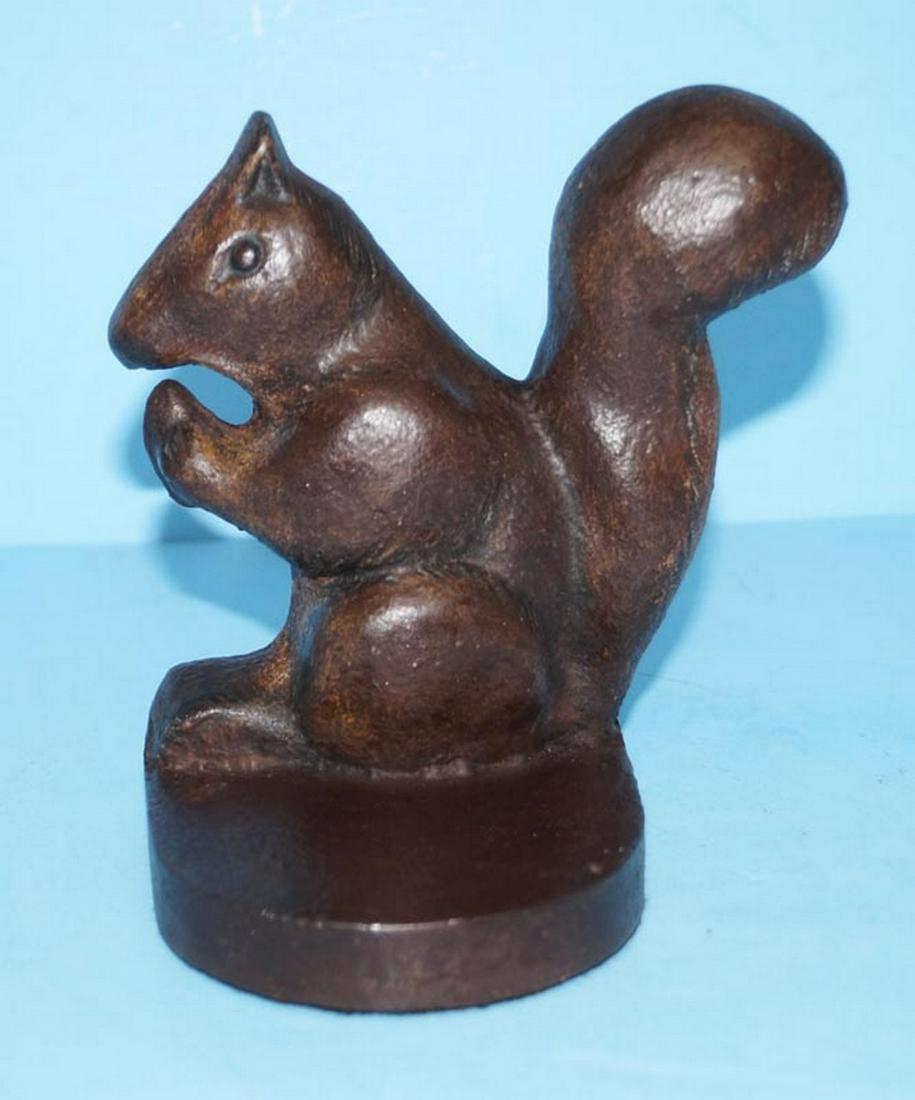 Antique Cast Iron Squirrel Doorstop (1 of 8)