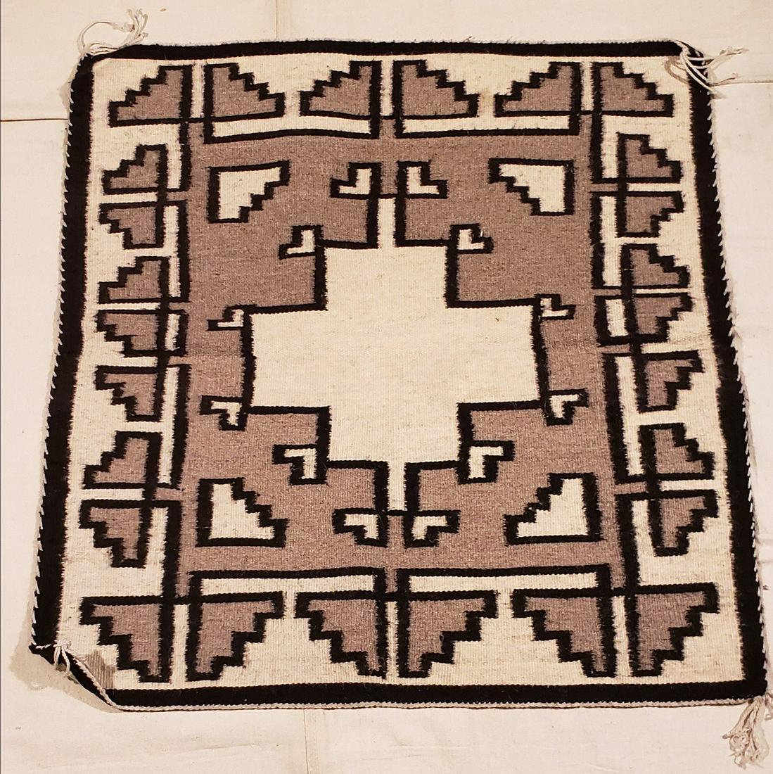Two Grey Hills Navajo Rug Ca 1950's (1 of 4)