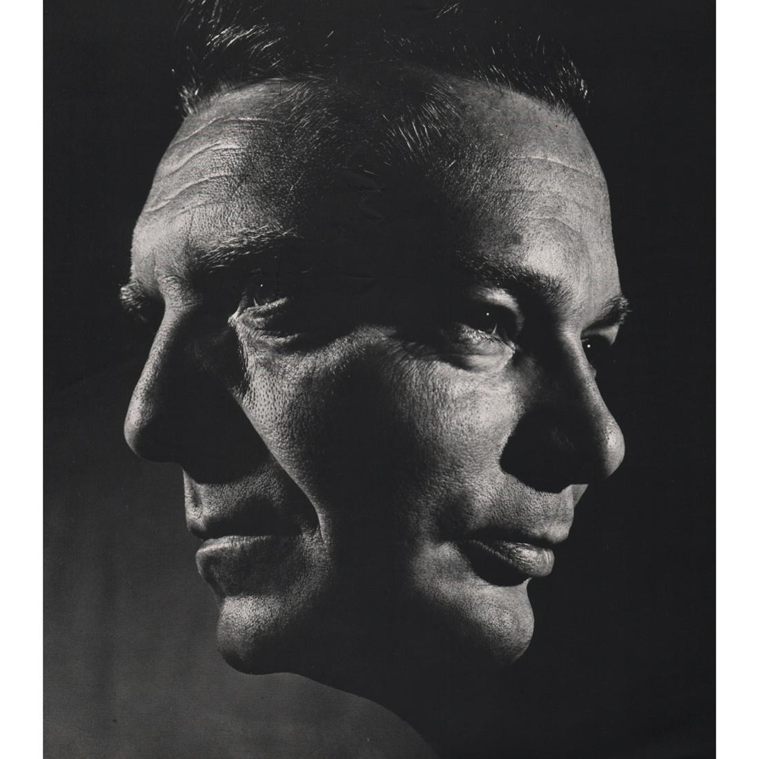 PHILIPPE HALSMAN - Huntley-Brinkley: Artist: PHILIPPE HALSMAN Print Title: Huntley-Brinkley Chet Huntley (1911-1974) and David Brinkley (1920-2003), American journalists and radio and television news broadcasters, were the most popular d