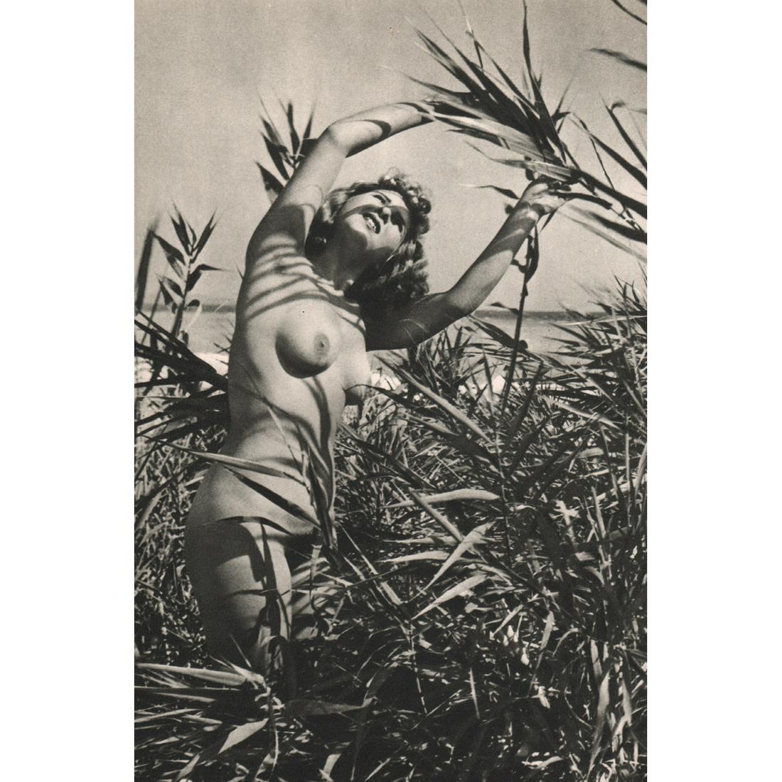 ERWIN MARTON - Nude: Artist: ERWIN MARTON Print Title: Nude Medium: Sheet-fed Gravure Printing Date: 1950's Printed in France Image Size: 11 X 7.5 inches Erwin Marton (1912-1968) was a Hungarian-born artist and photograph